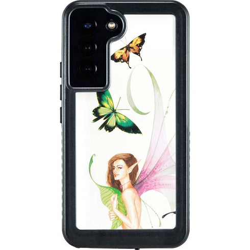 Butterfly Fairy by LA Williams Galaxy S24 Plus Waterproof Case